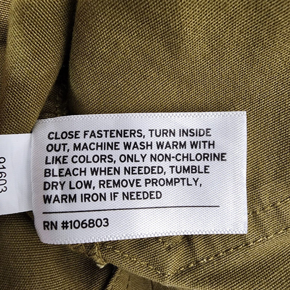 Duluth Trading Women's Rootstock Gardening Tunic Vest Olive Green Large Utility - Picture 14 of 16